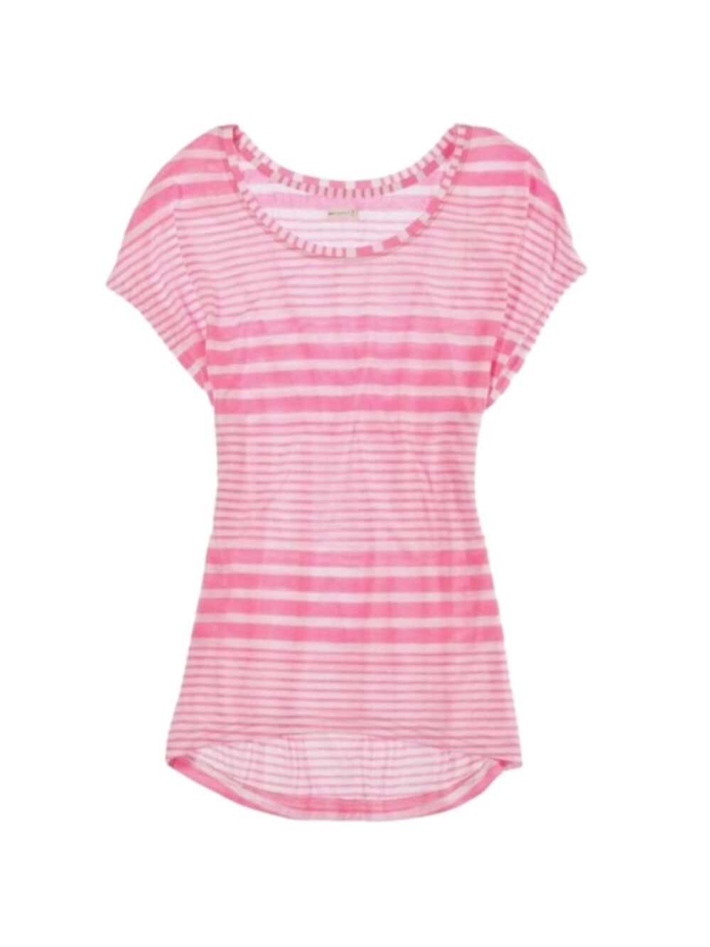 Aerie Orange and White Striped Pretty T Top